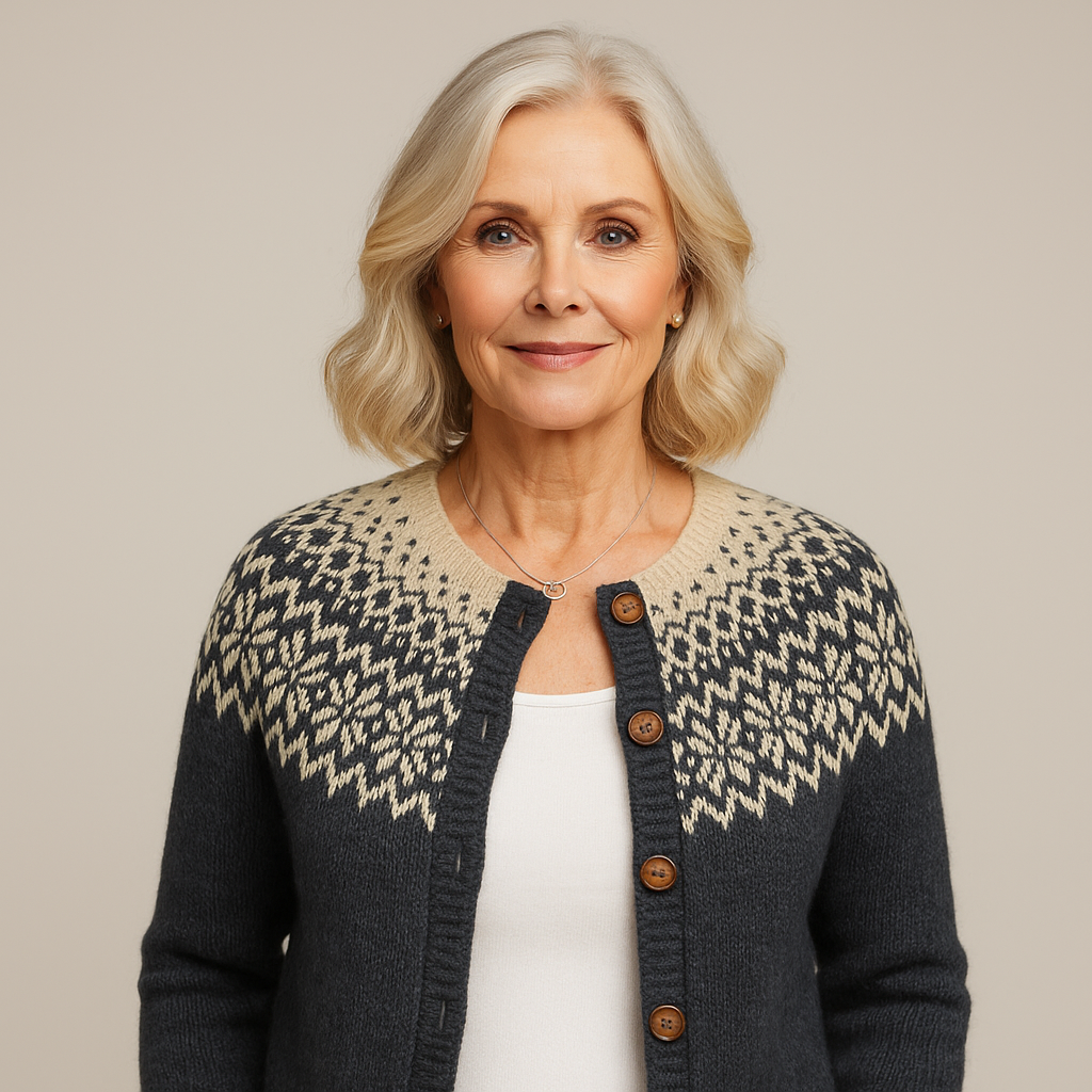 Lois & Tom's - Classic Vintage Wool Knit Cardigan