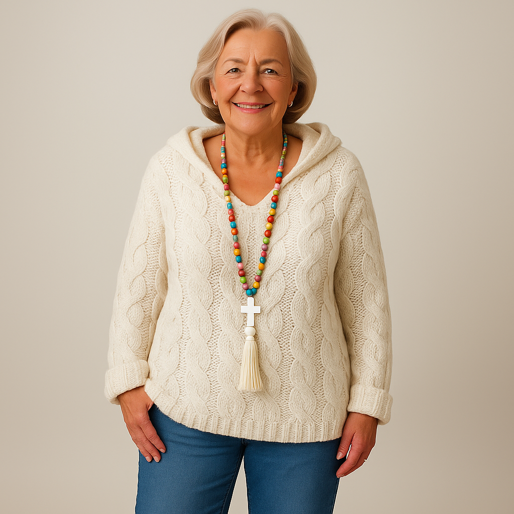 Lois & Tom's – Cozy and Stylish Knit Hoodie
