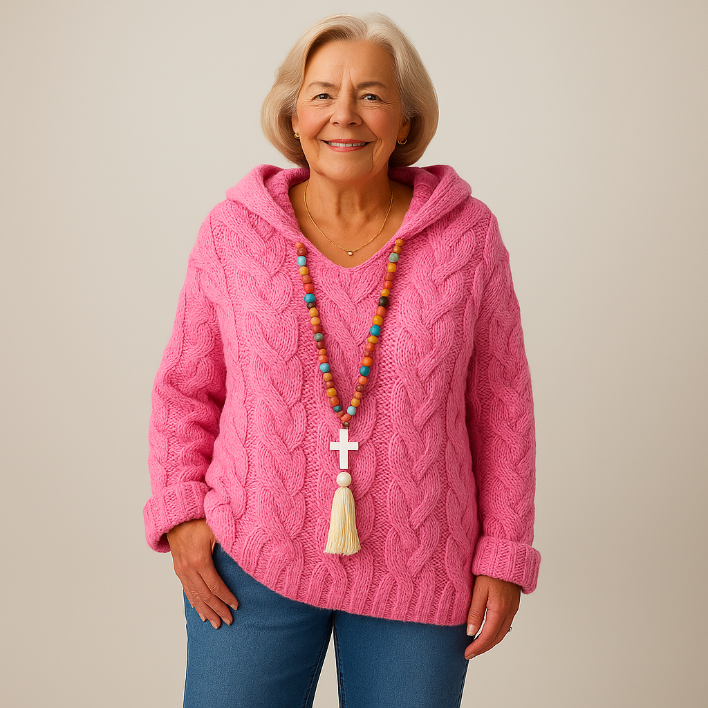 Lois & Tom's – Cozy and Stylish Knit Hoodie