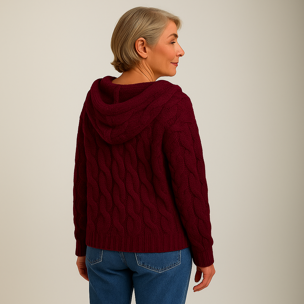 Lois & Tom's – Cozy and Stylish Knit Hoodie
