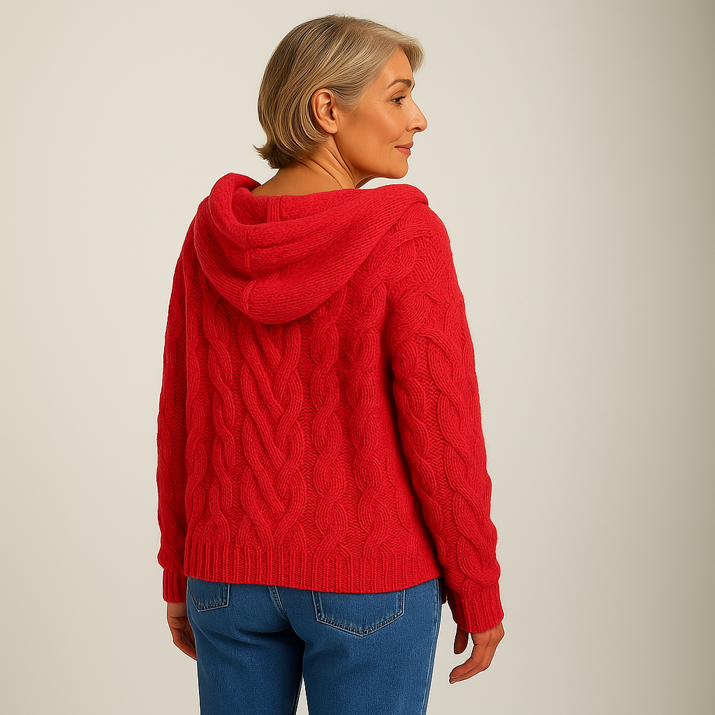 Lois & Tom's – Cozy and Stylish Knit Hoodie
