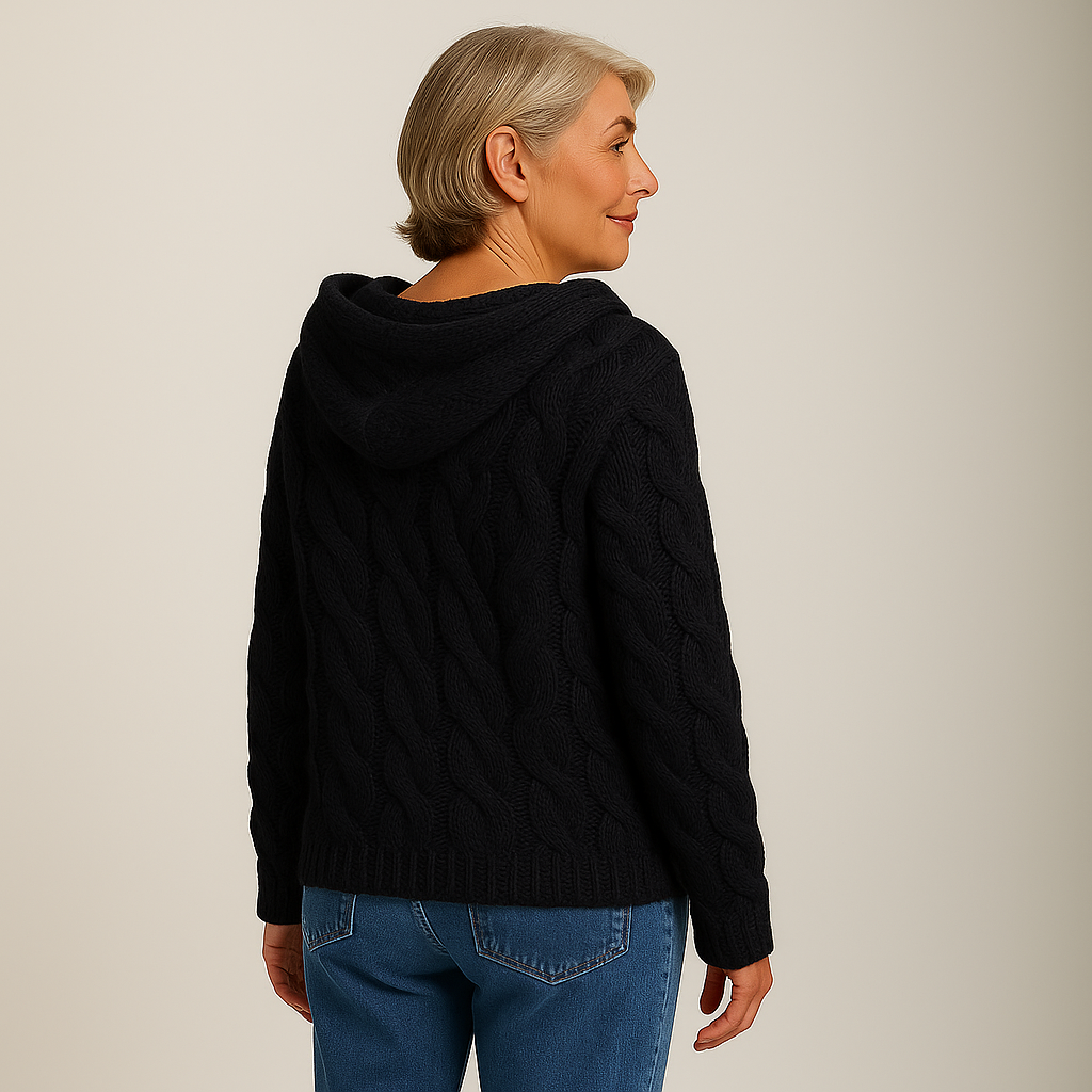 Lois & Tom's – Cozy and Stylish Knit Hoodie