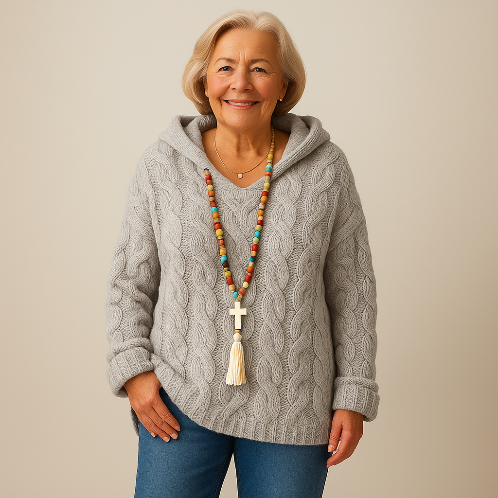 Lois & Tom's – Cozy and Stylish Knit Hoodie