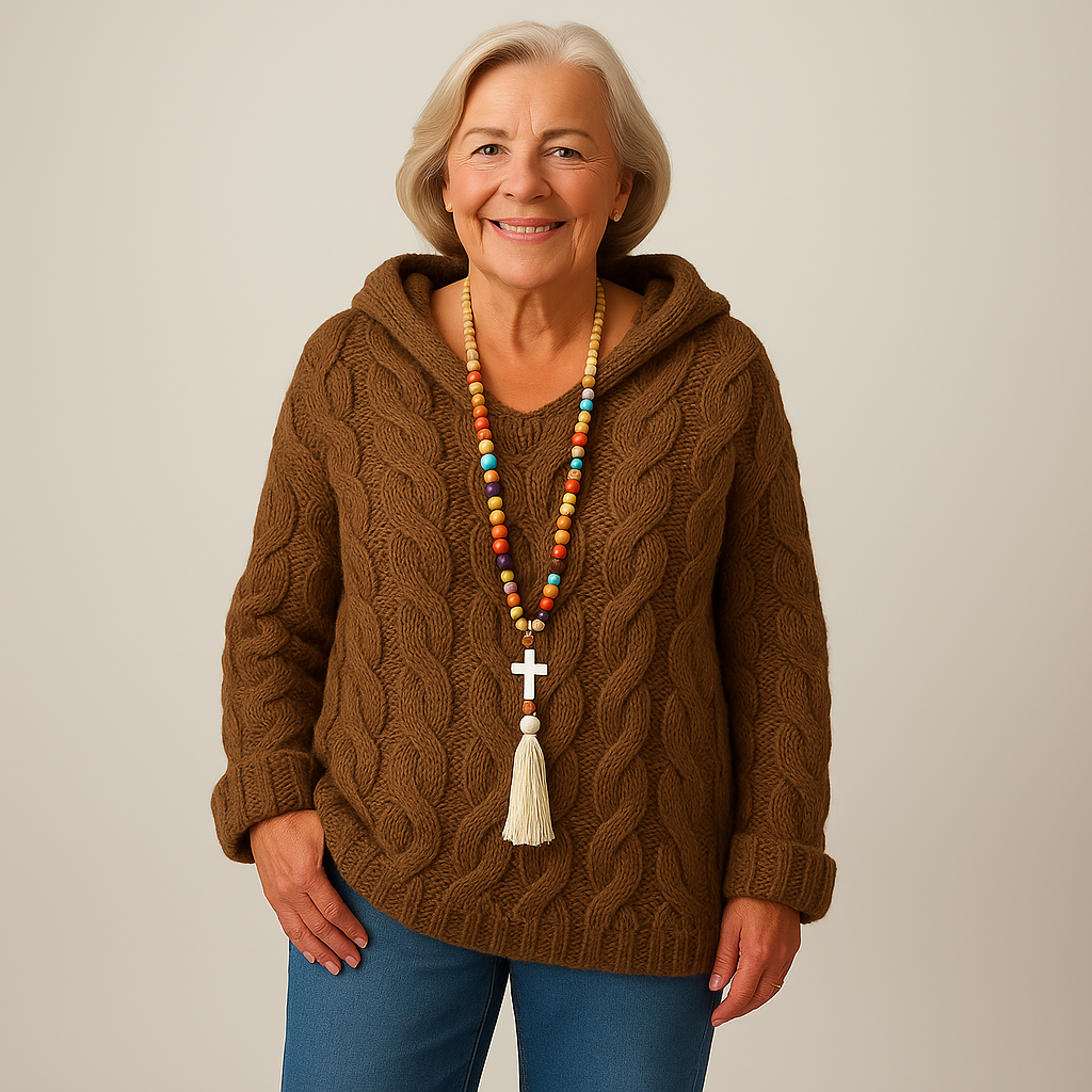 Lois & Tom's – Cozy and Stylish Knit Hoodie