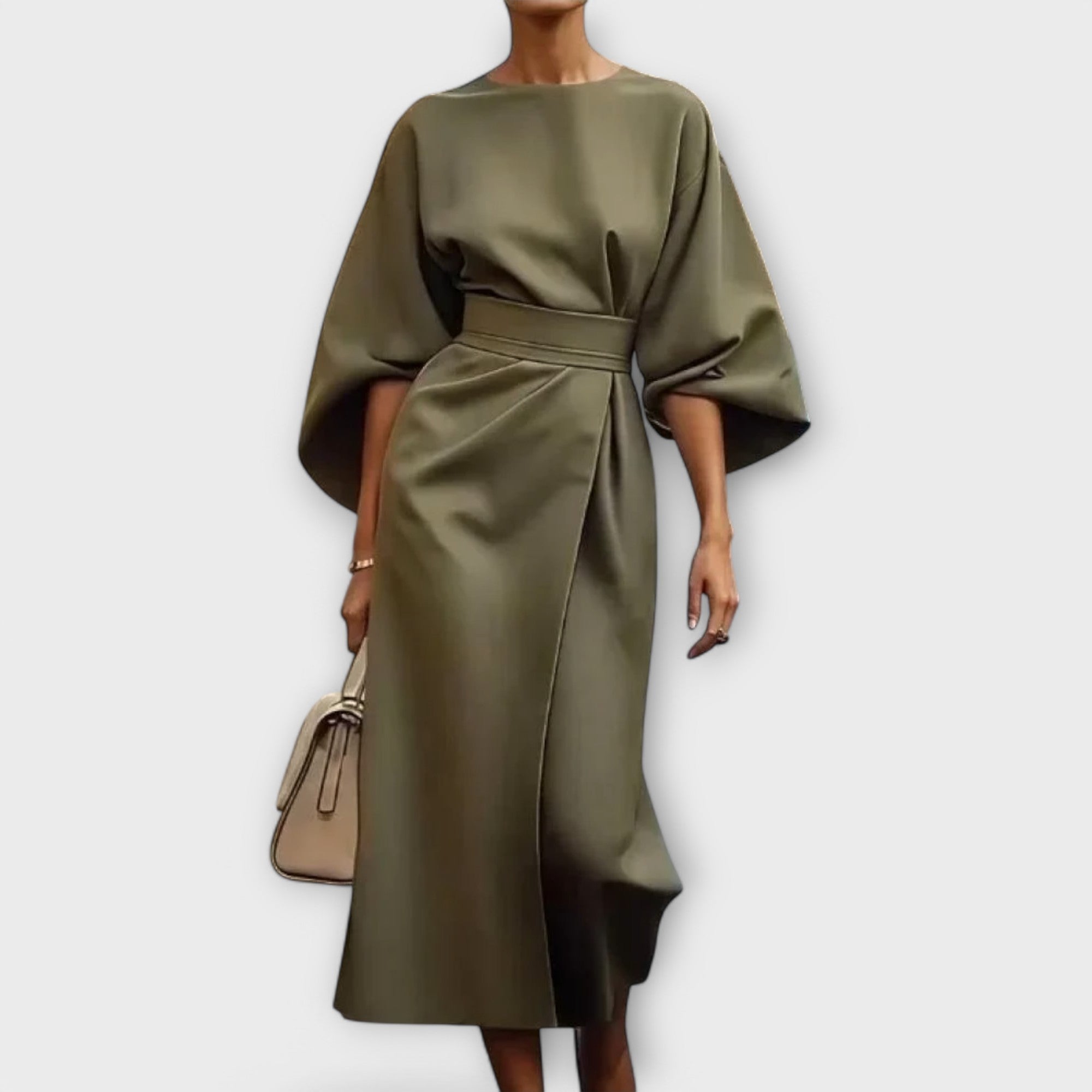 Sonia - Elegante jurk met mouwen