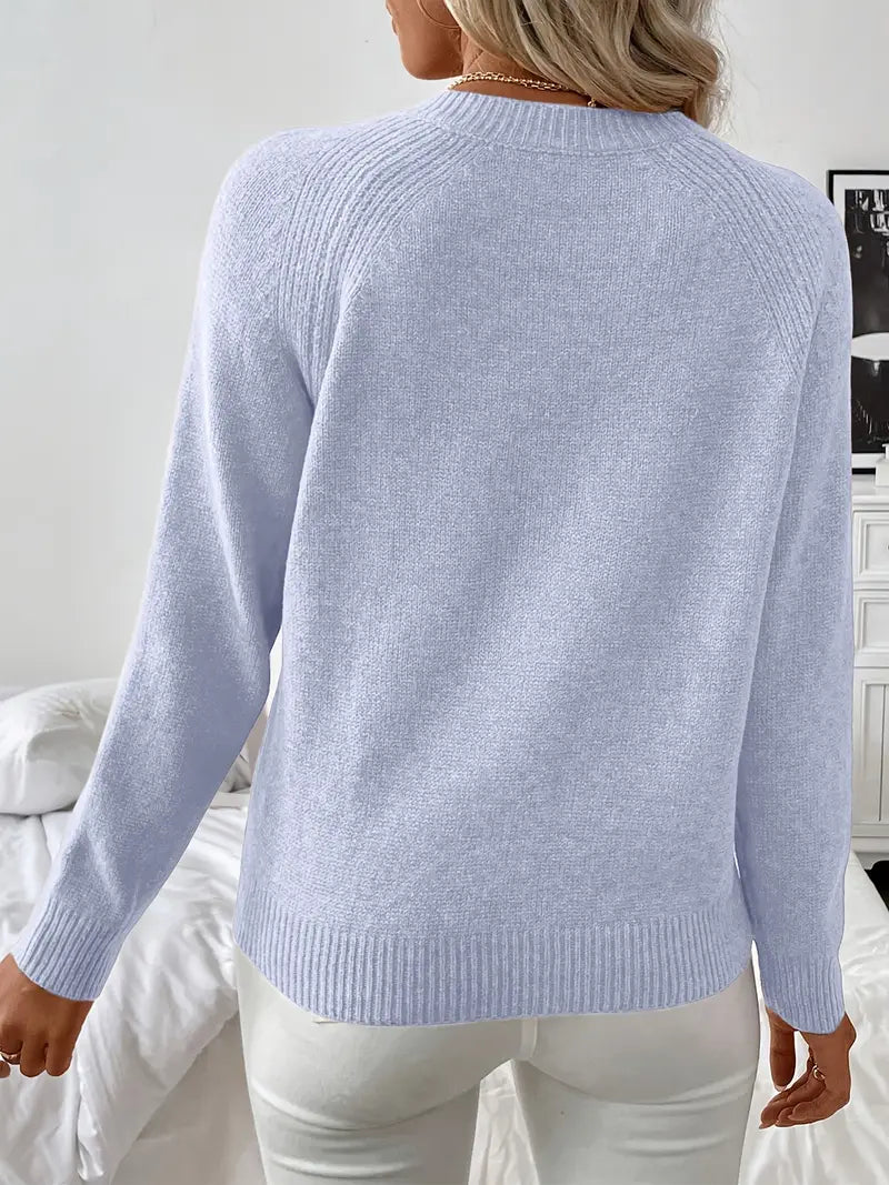 SALENA - PULL DÉCONTRACTÉ À COL ROND