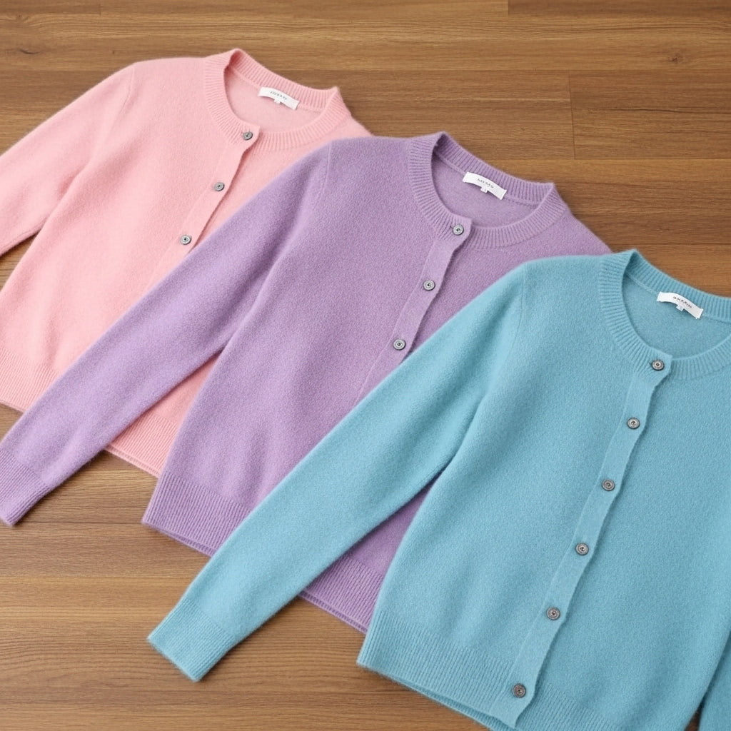Lois & Tom's - (3-Pack) Elegant Cashmere Cardigan