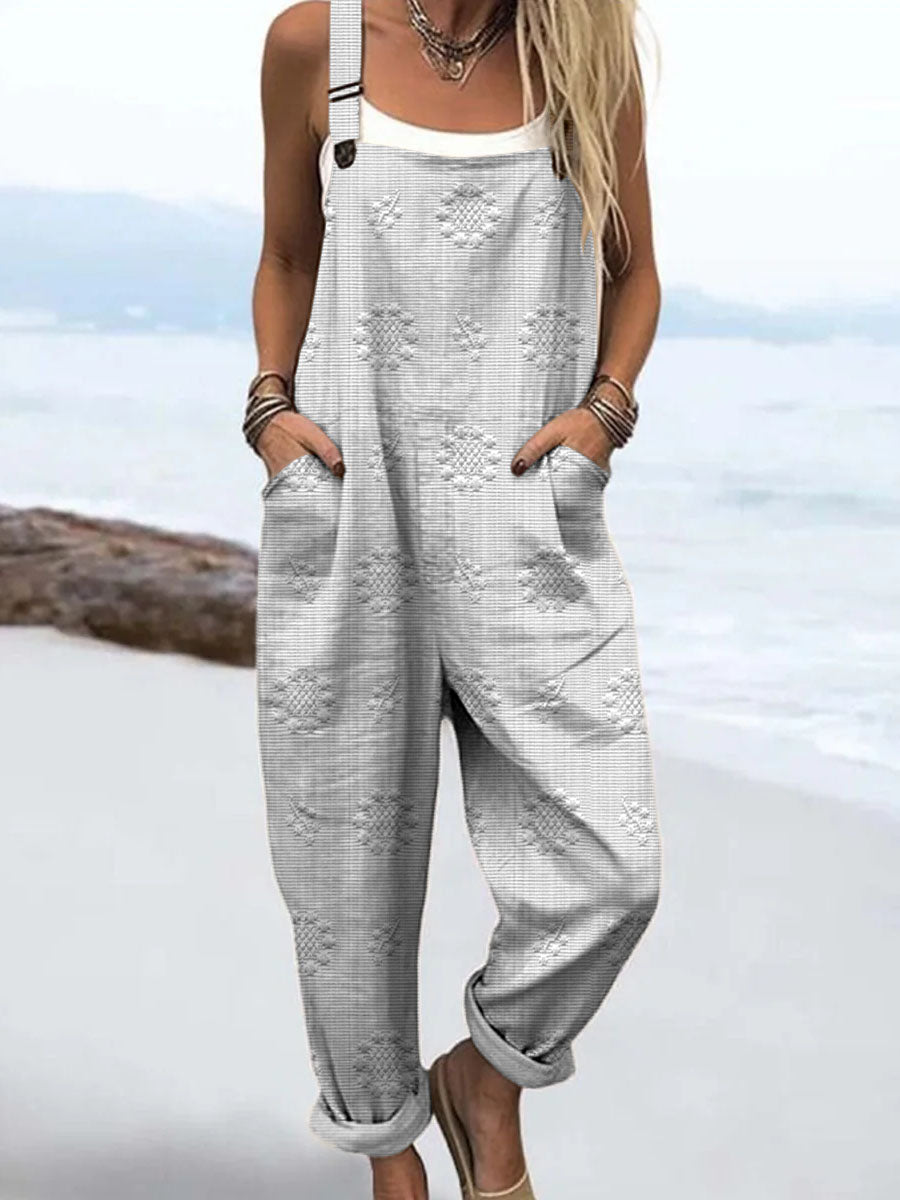 Lois & Tom's - Relaxed Pattern Jumpsuit