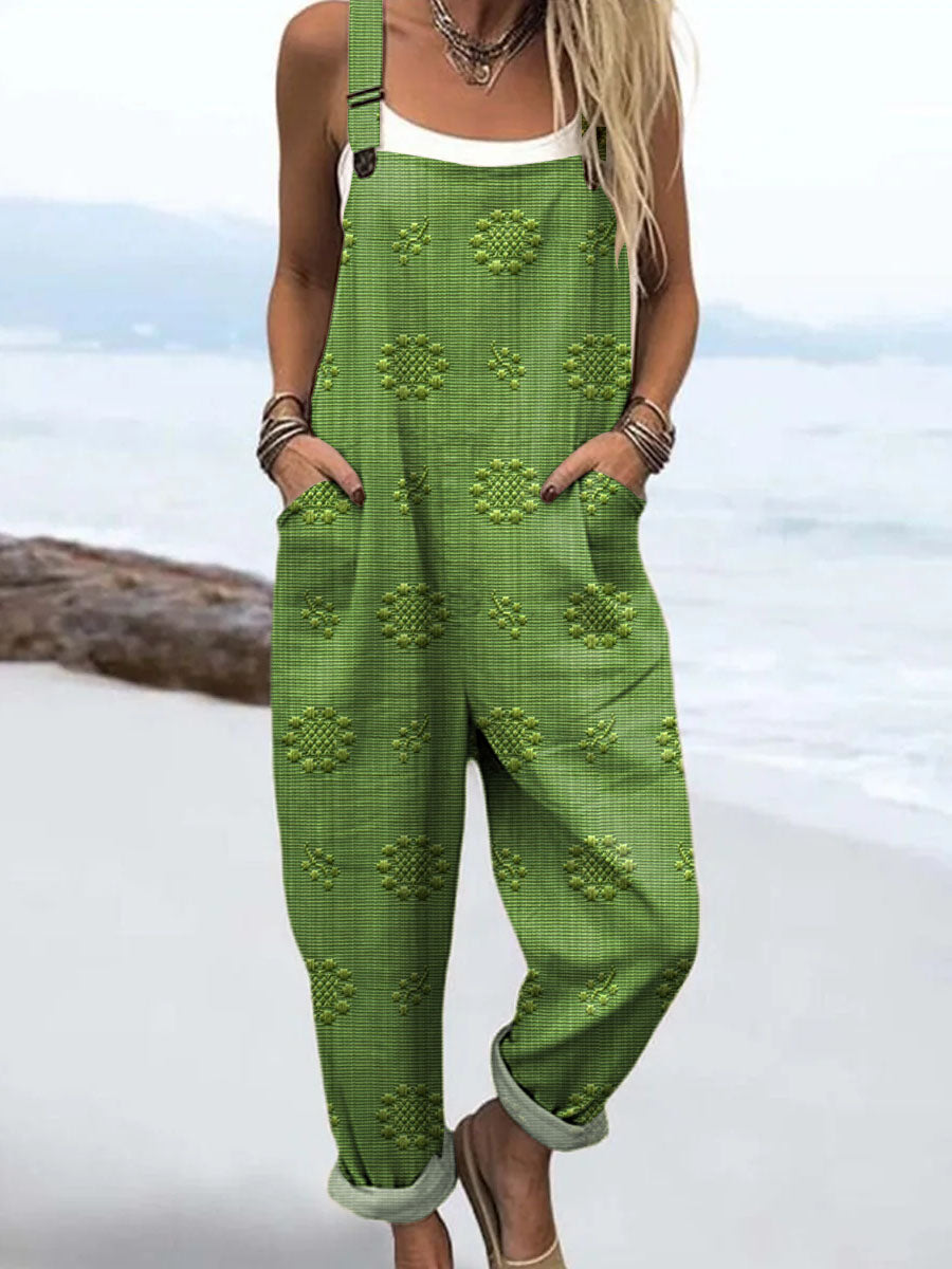 Lois & Tom's - Relaxed Pattern Jumpsuit