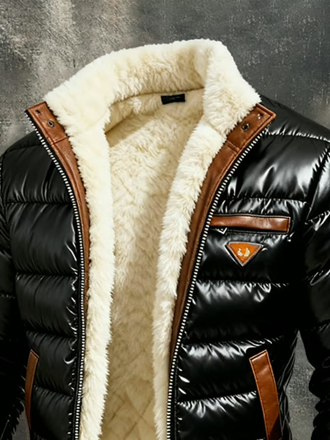 MATHIS - SHERPA-JACKET VOOR HEREN