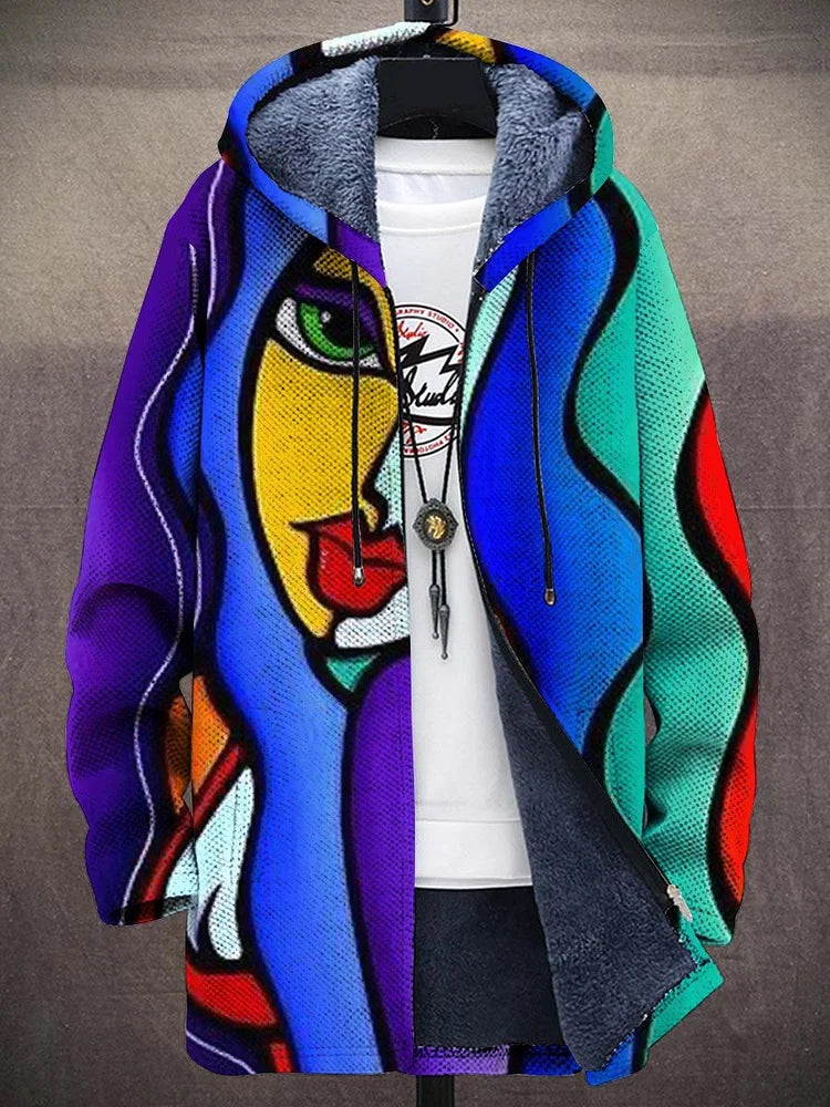 Lois & Tom's - Art-Inspired Cardigan