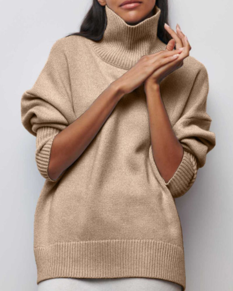 SOLEI – COL ROULÉ RELAXED FIT