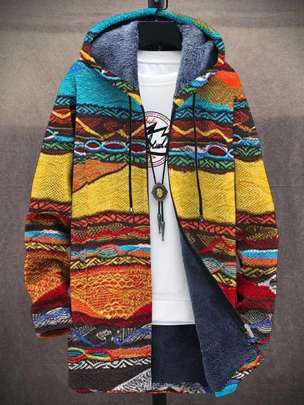 Lois & Tom's - Art-Inspired Cardigan