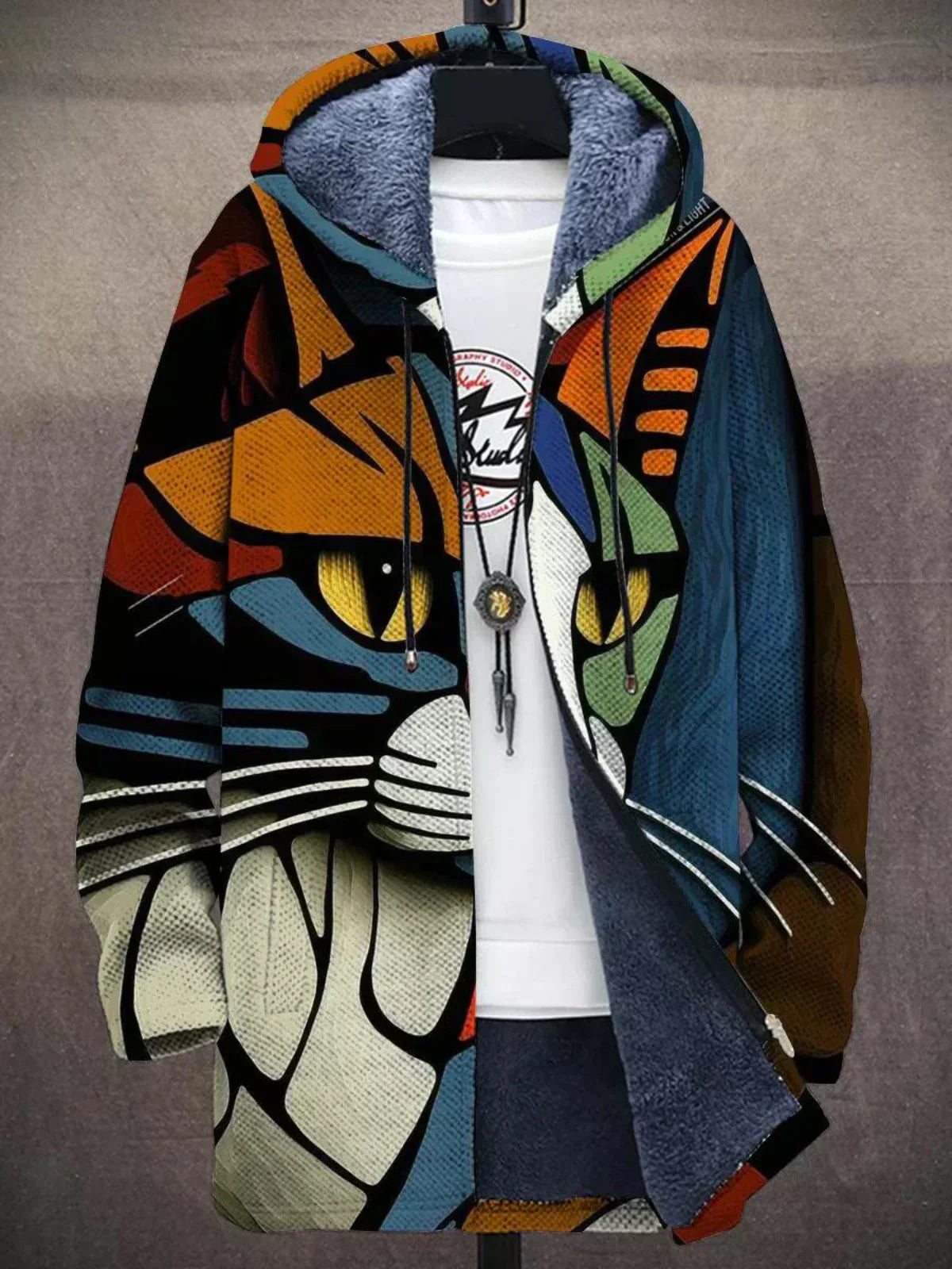 Lois & Tom's - Art-Inspired Cardigan