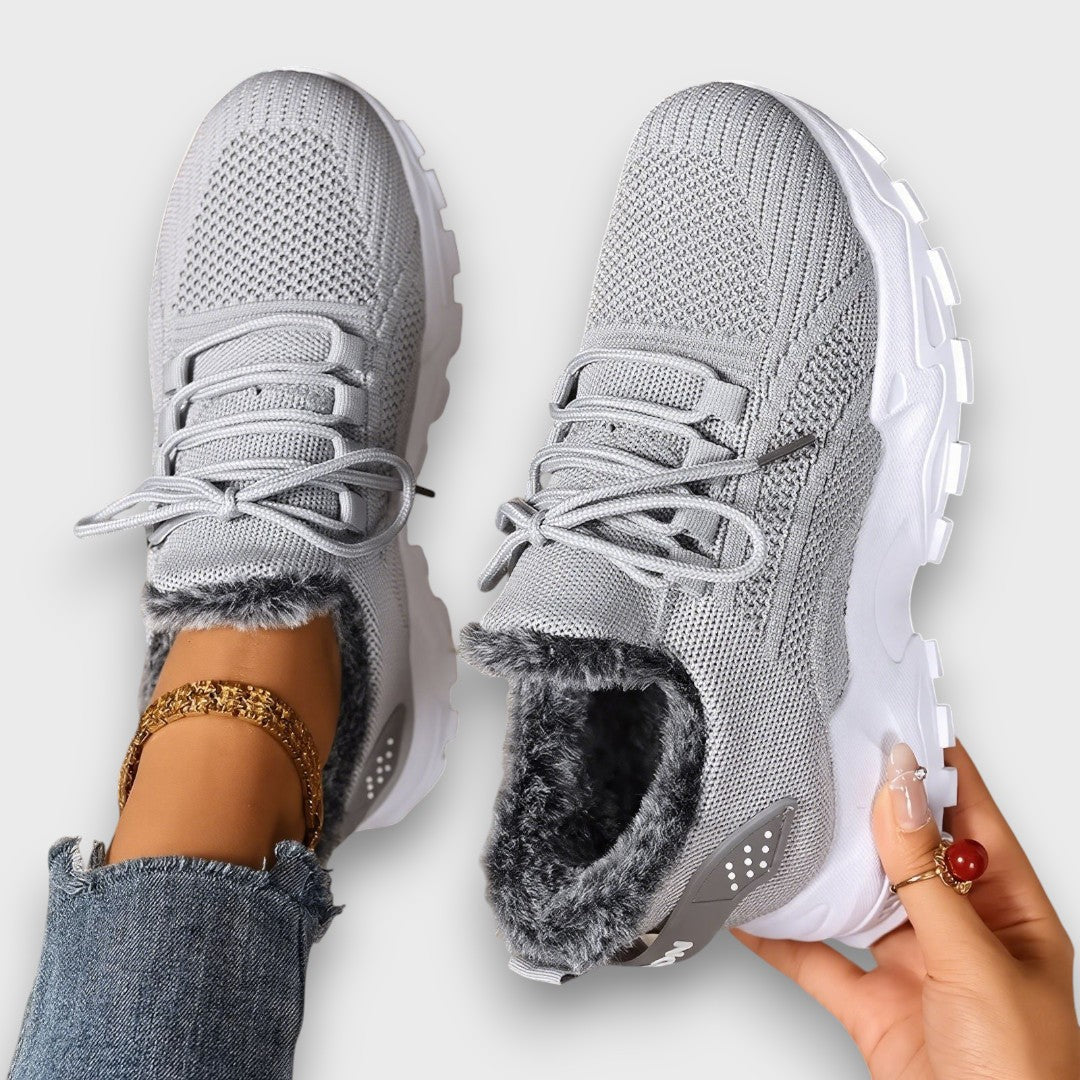 Brooke – Cozy Lace-Up Winter Sneakers