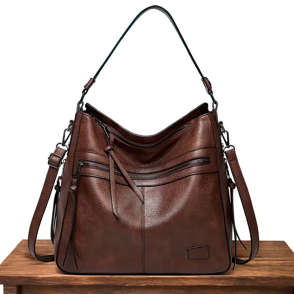 Magda | Luxe Vintage Leren Tas