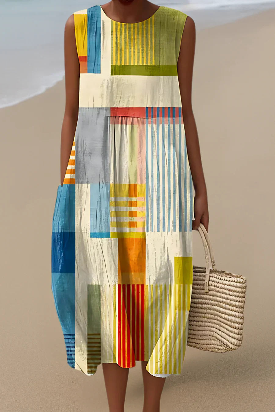 ELARA | ROBE PATCHWORK MODERN