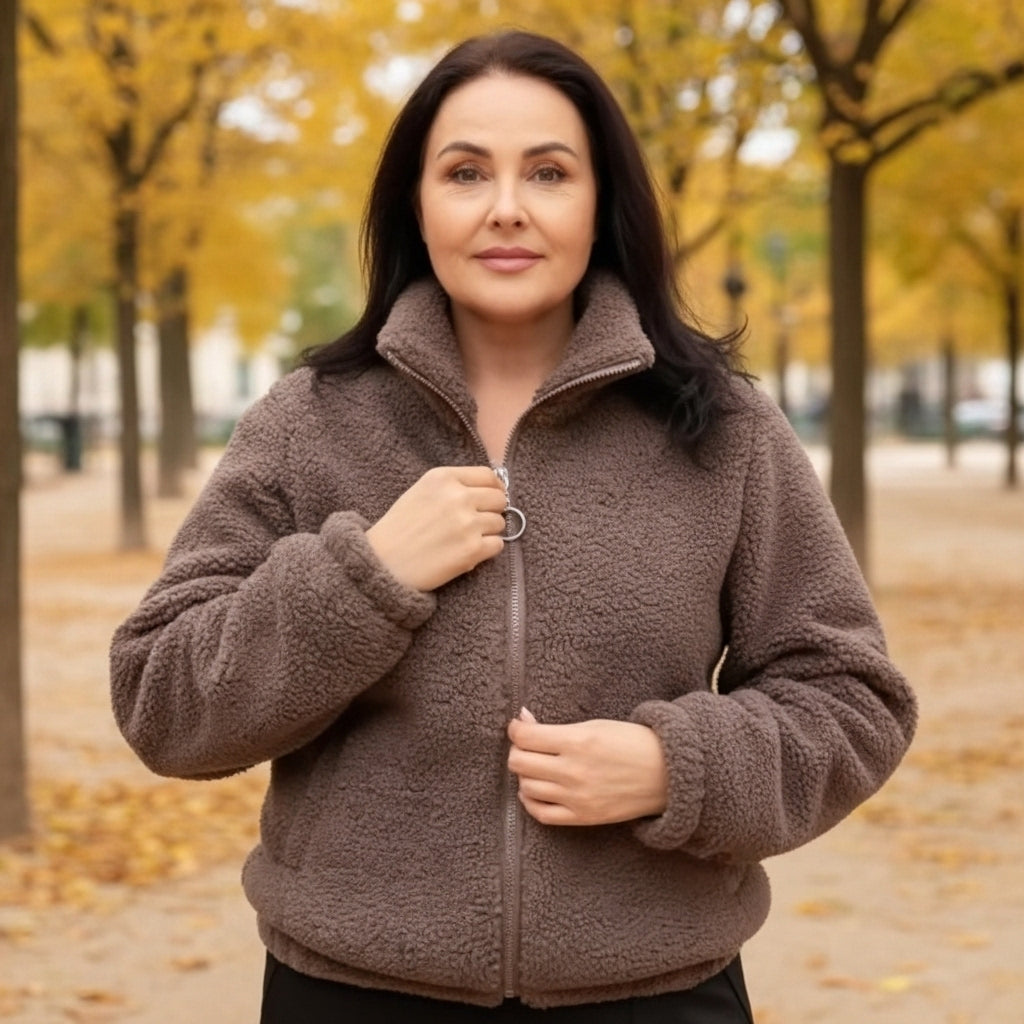 Arielle - Warm Teddy Jacket