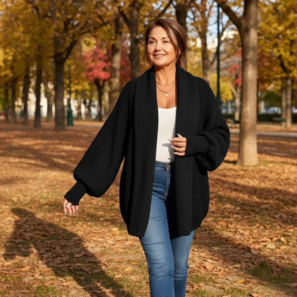 Cilou - Loose Knit Cardigan