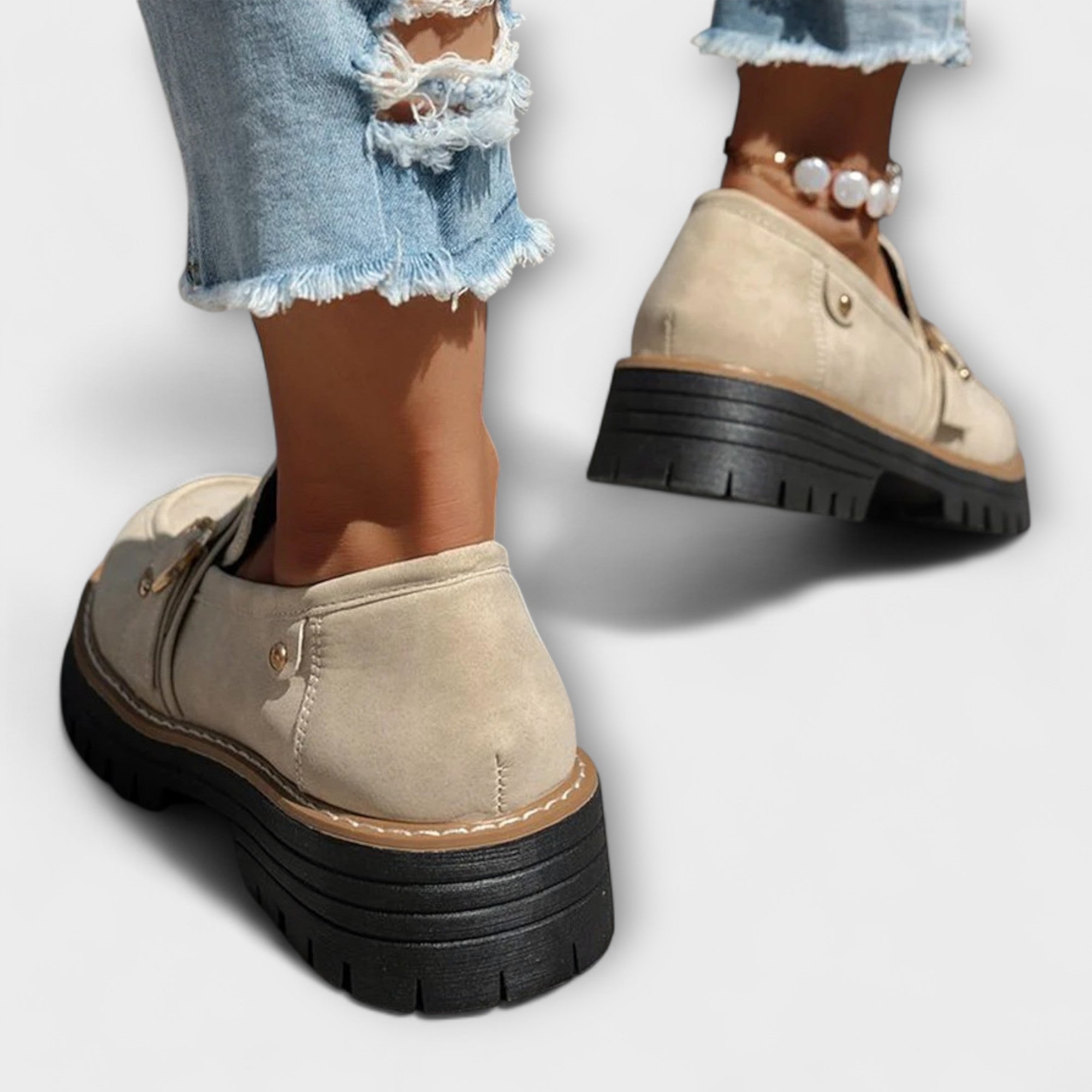 LORA – MOCASSINS DÉCONTRACTÉS À BOUT ROND