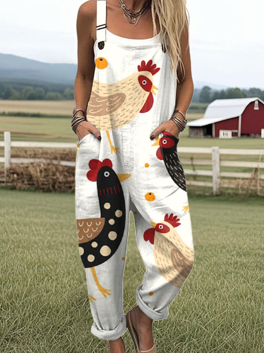 Lois & Tom's - Playful Hen Jumpsuit
