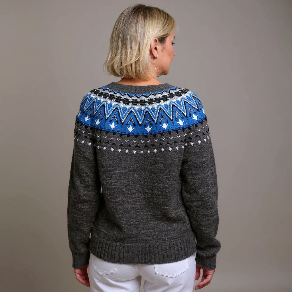 Lois & Tom's - Retro Icelandic Wool Cardigan