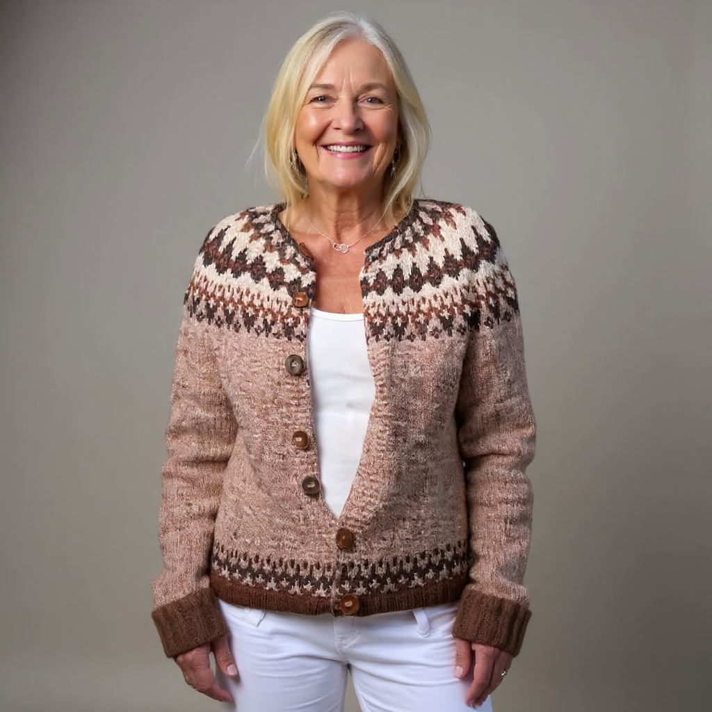 Lois & Tom's - Retro Icelandic Wool Cardigan