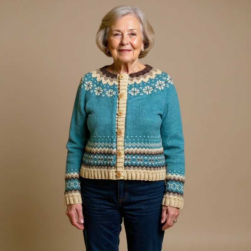 Lois & Tom's - Classic Icelandic Wool Cardigan
