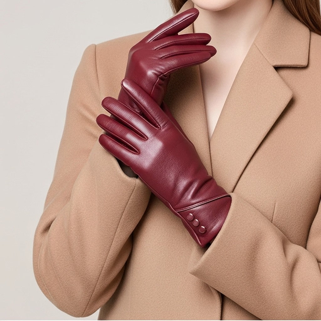 LAURELLE – GANTS EN CUIR