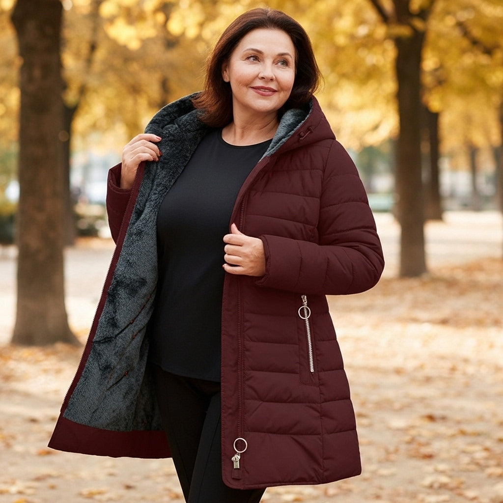 Françoise - Winter Coat with Warm Lining