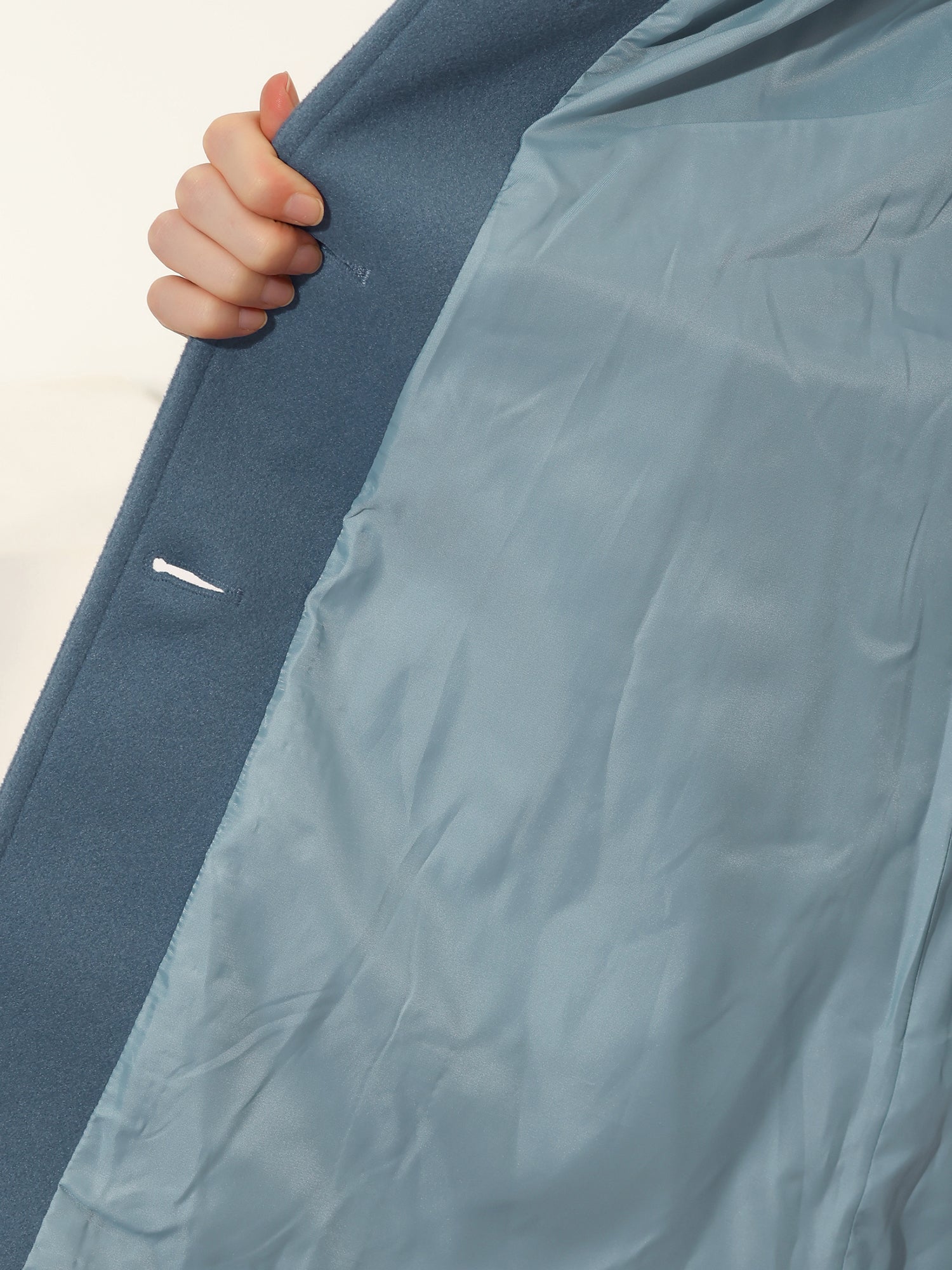 Aria - Women's Single Breasted Winter Trench Coat