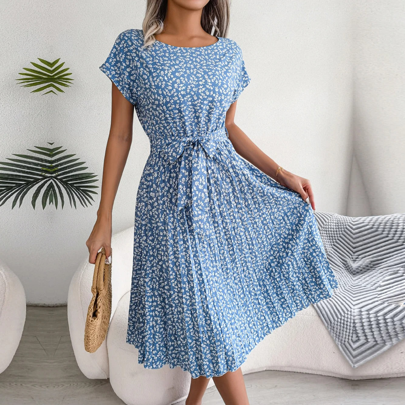 CHERIE - ROBE À IMPRIMÉ FLEURI