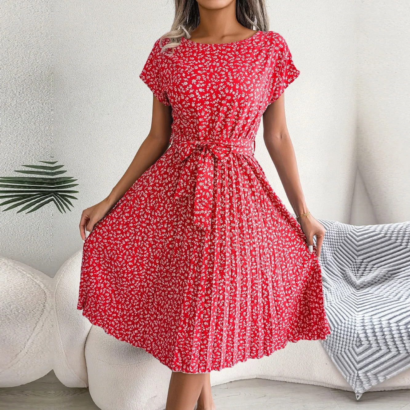 CHERIE - ROBE À IMPRIMÉ FLEURI