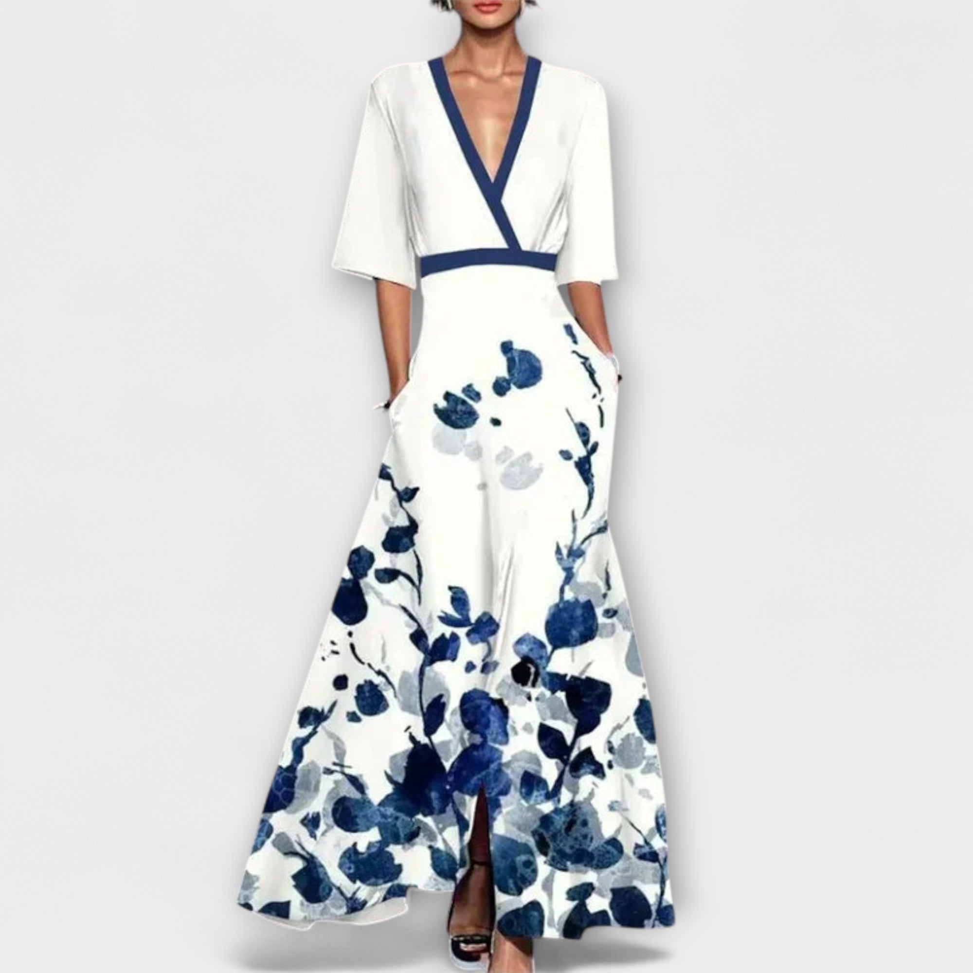 Alma - Elegante Mouw Design Damesjurk