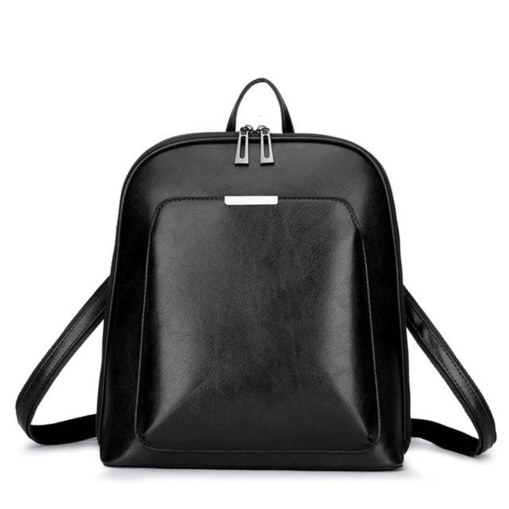 Classic Double-Zip Backpack - Strak Ontwerp