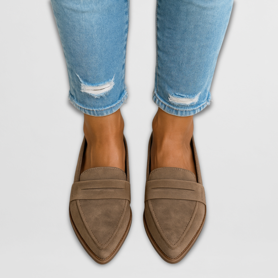 NADIA – MOCASSINS EN DAIM