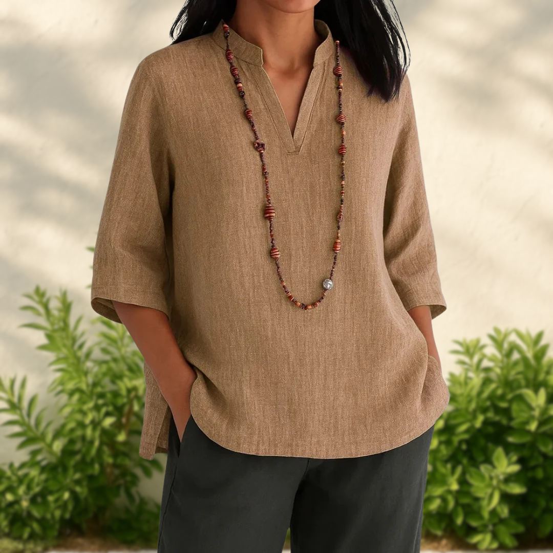 ORIANE - BLOUSE DÉCONTRACTÉE EN LIN