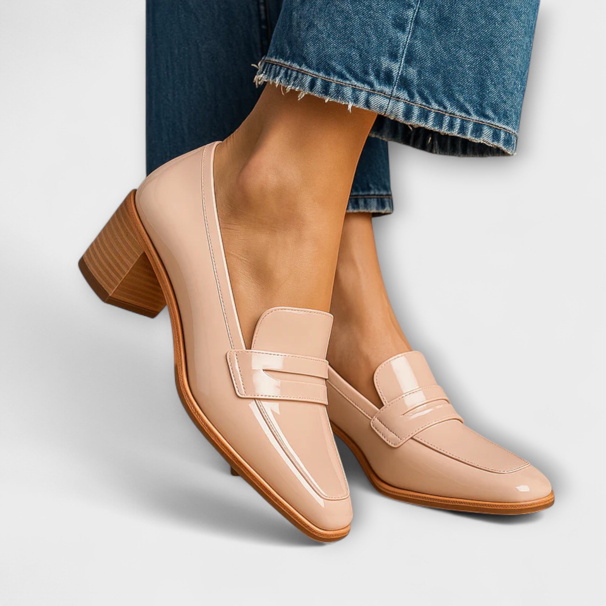 ELAINE - Mocasines Brillantes