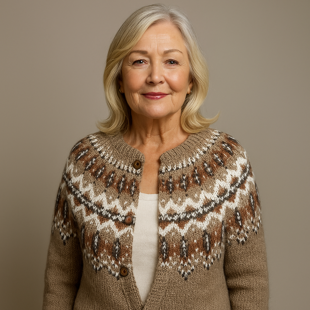 Lois & Tom's - Classic Icelandic Wool Vintage Cardigan