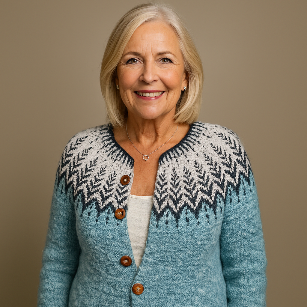 Lois & Tom's - Retro Icelandic Wool Cardigan