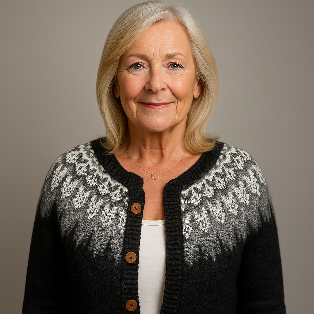 Lois & Tom's  - Classic Icelandic Wool Cardigan