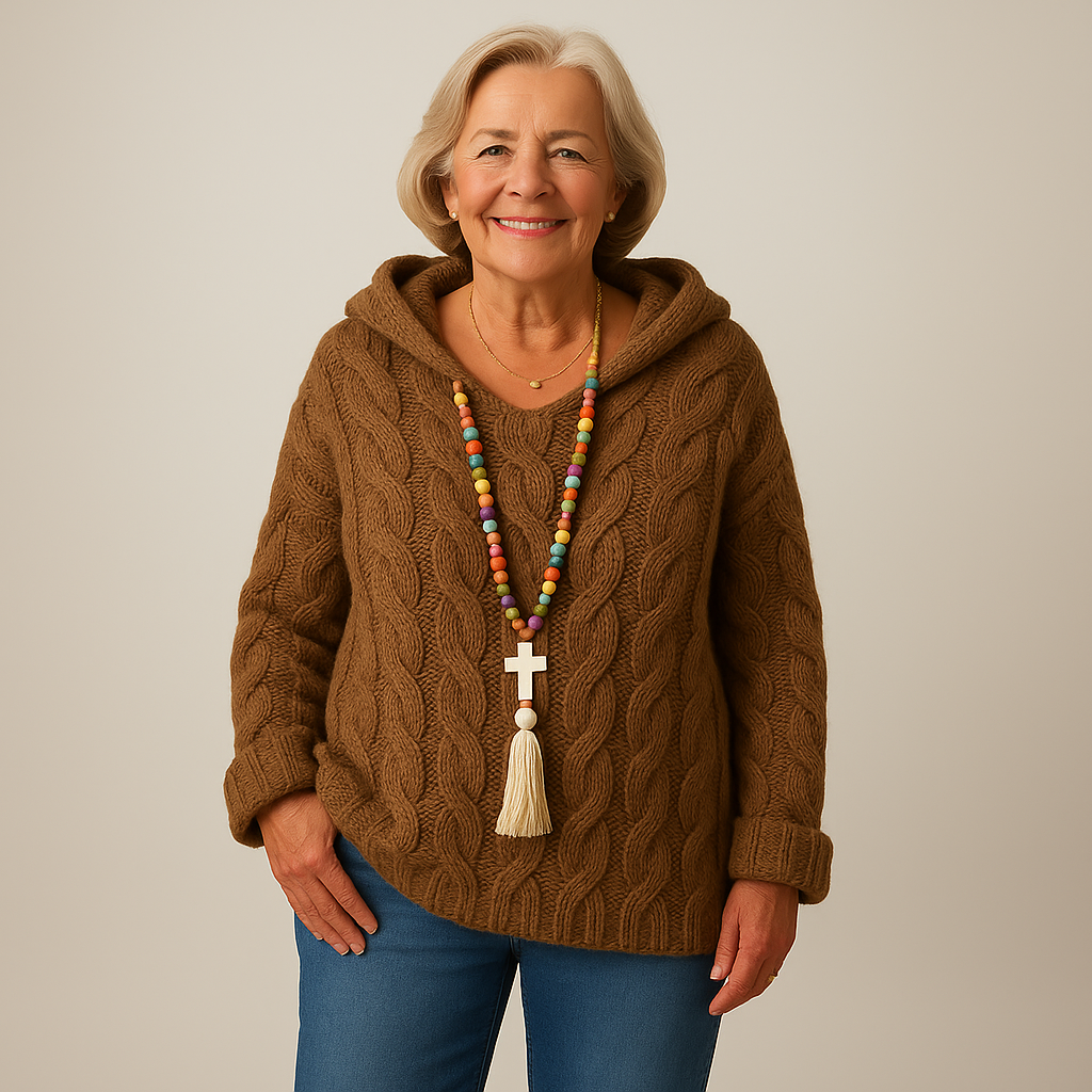 Lois & Tom's – Cozy and Stylish Knit Hoodie