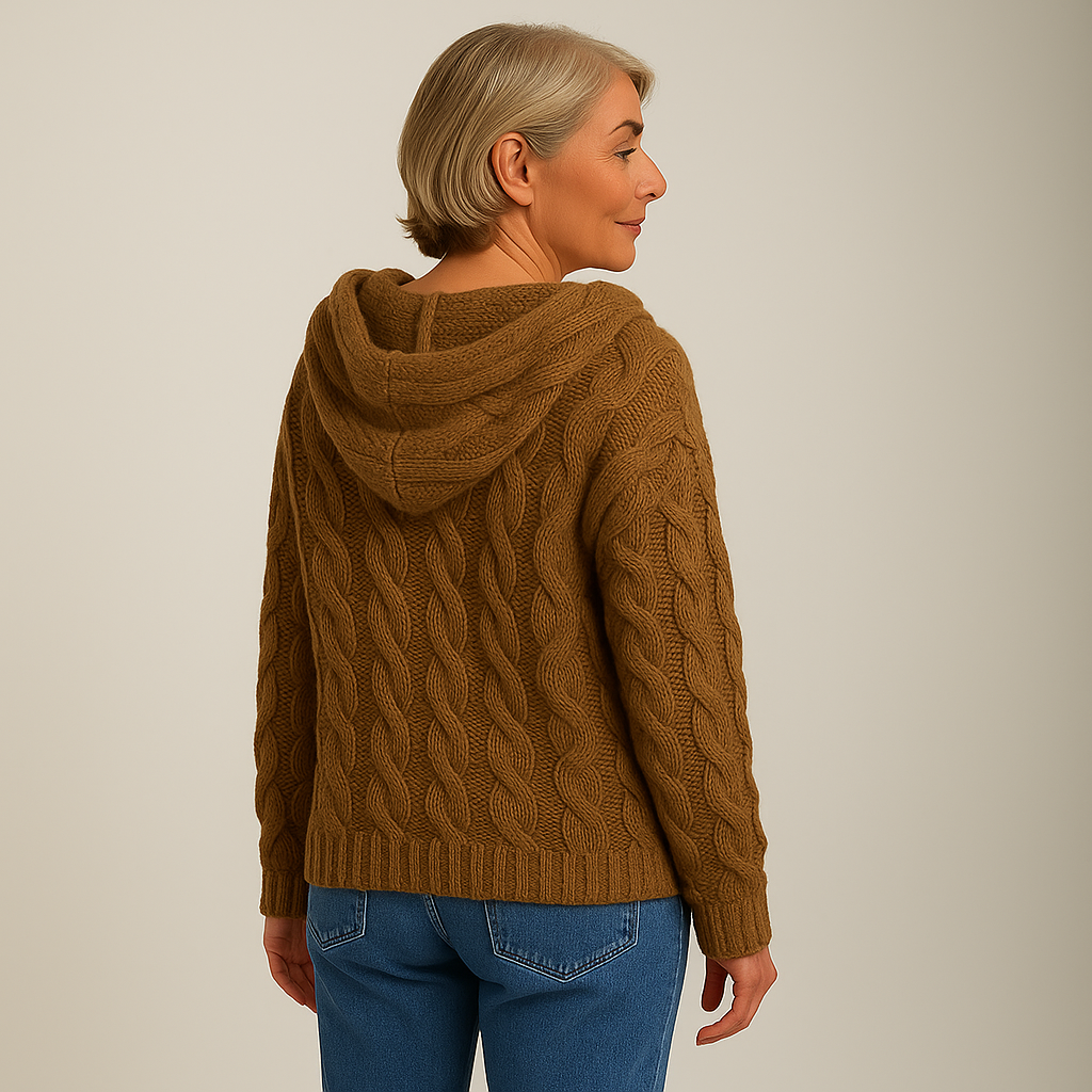 Lois & Tom's – Cozy and Stylish Knit Hoodie
