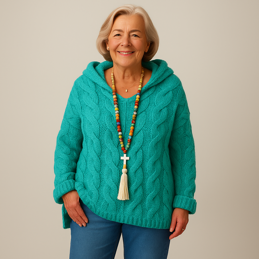 Lois & Tom's – Cozy and Stylish Knit Hoodie