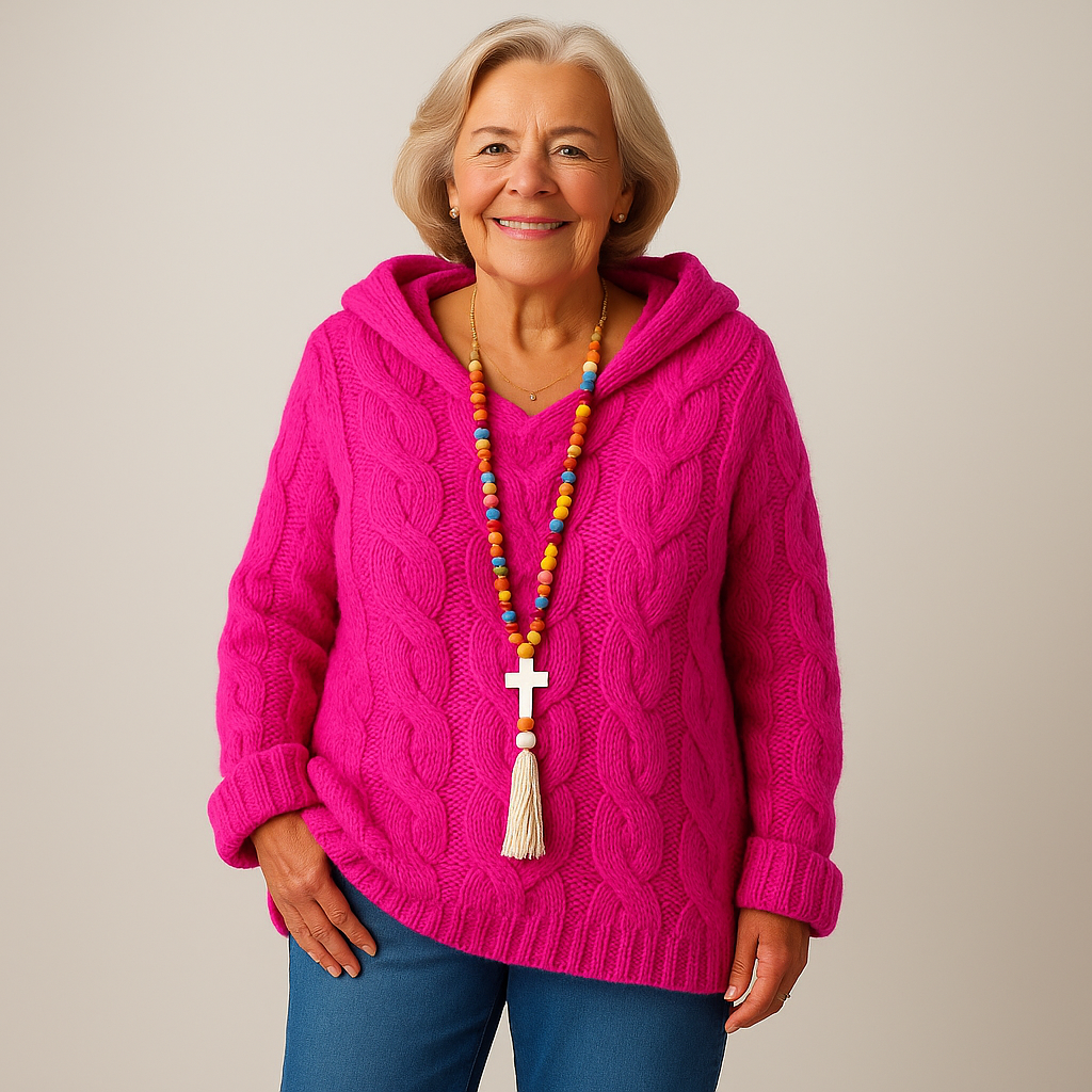 Lois & Tom's – Cozy and Stylish Knit Hoodie