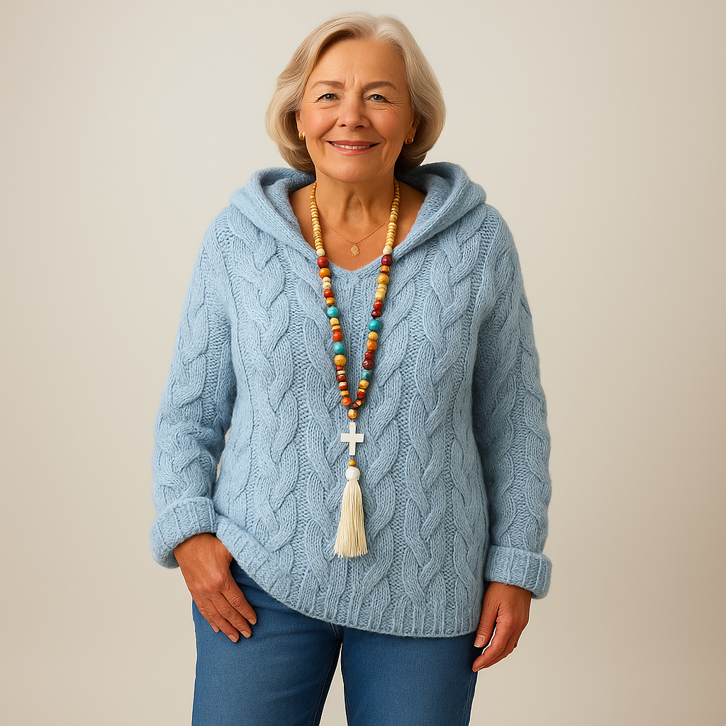 Lois & Tom's – Cozy and Stylish Knit Hoodie