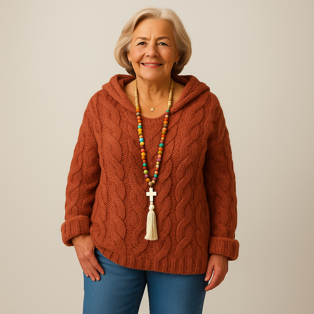 Lois & Tom's – Cozy and Stylish Knit Hoodie