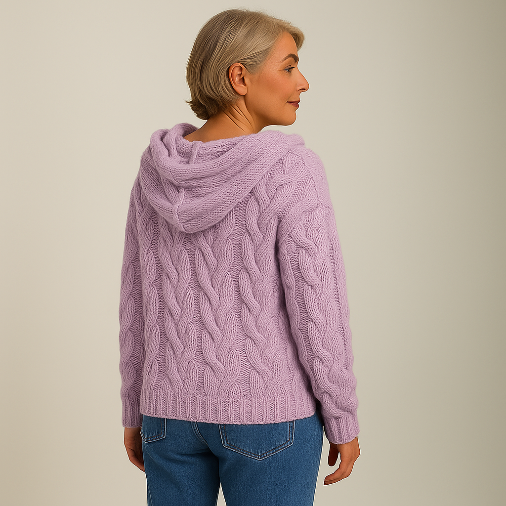 Lois & Tom's – Cozy and Stylish Knit Hoodie