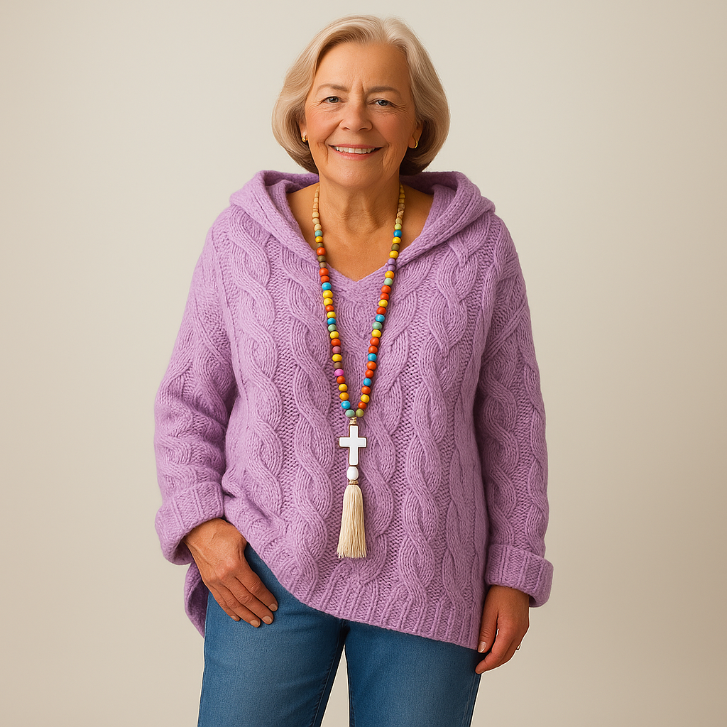 Lois & Tom's – Cozy and Stylish Knit Hoodie