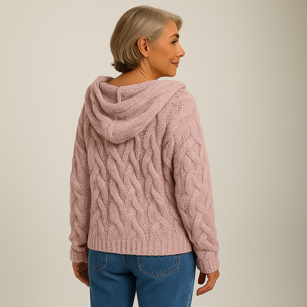 Lois & Tom's – Cozy and Stylish Knit Hoodie